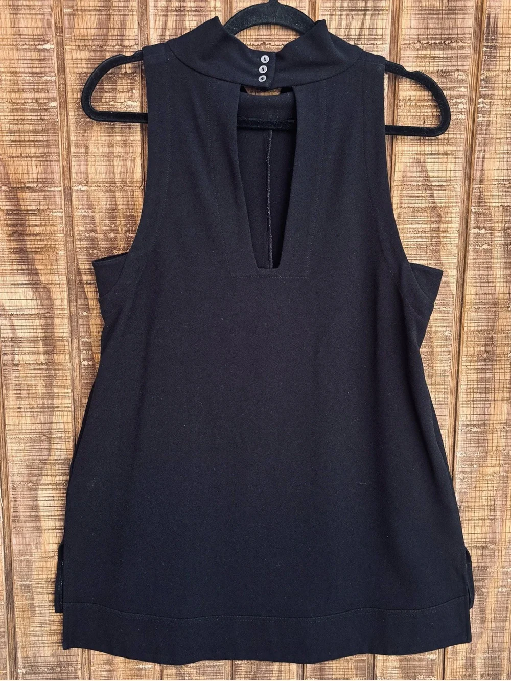 Free People Black Mod Mock Beck Tunic Dress
